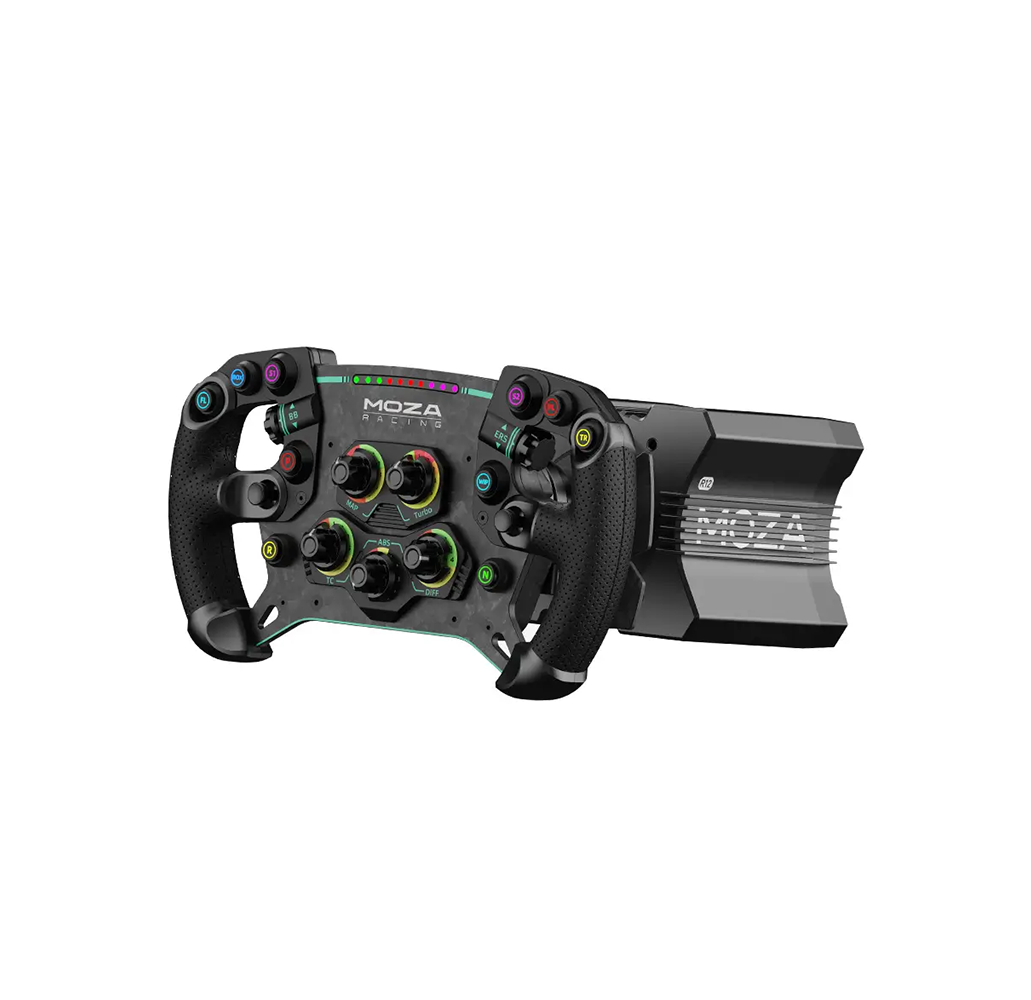 MOZA R12 GS Bundle – 12Nm Direct Drive Wheelbase & GS V2P Steering MOZA R12 GS Bundle – 12Nm Direct Drive Wheelbase & GS V2P Steering