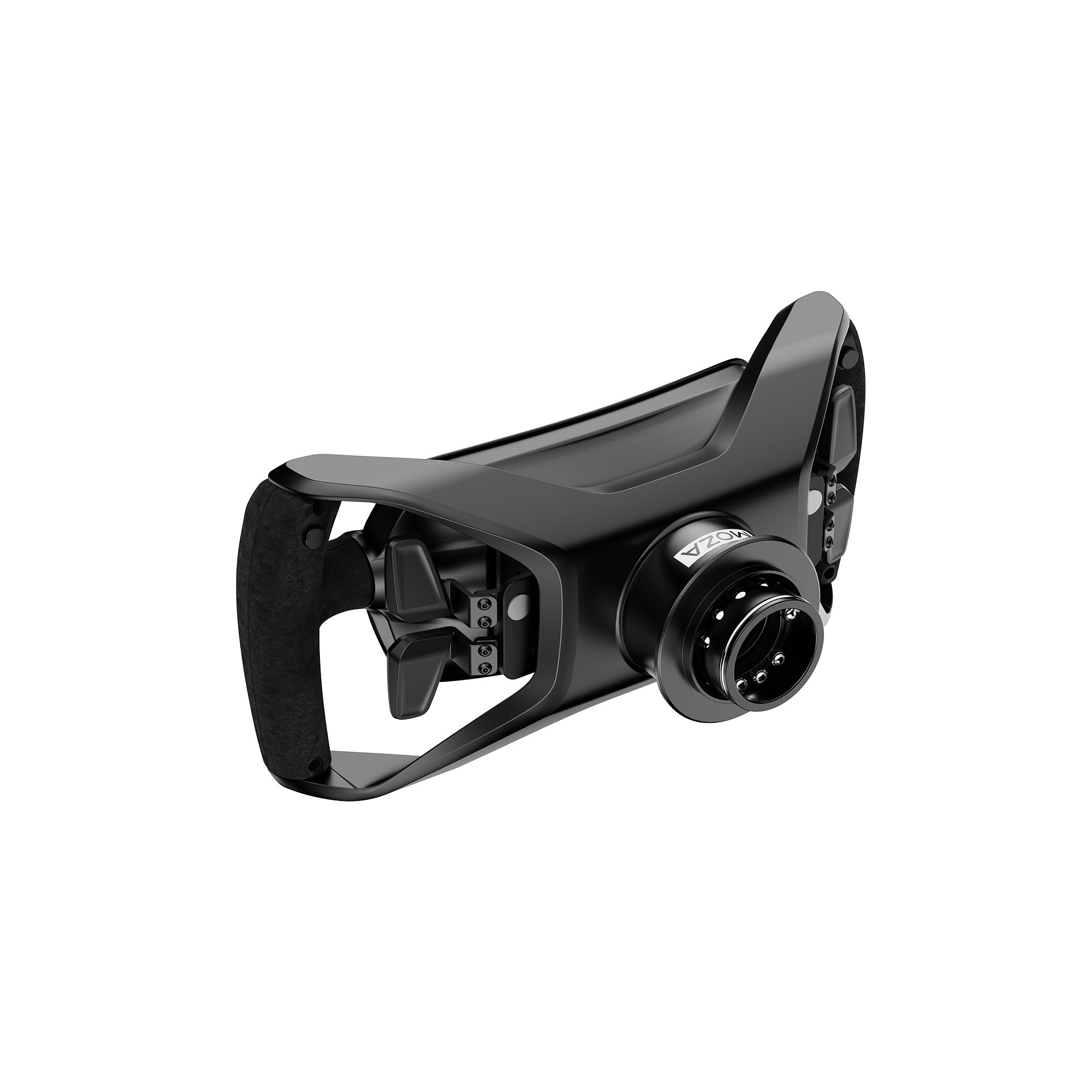 Back of MOZA Porsche Mission R Steering Wheel