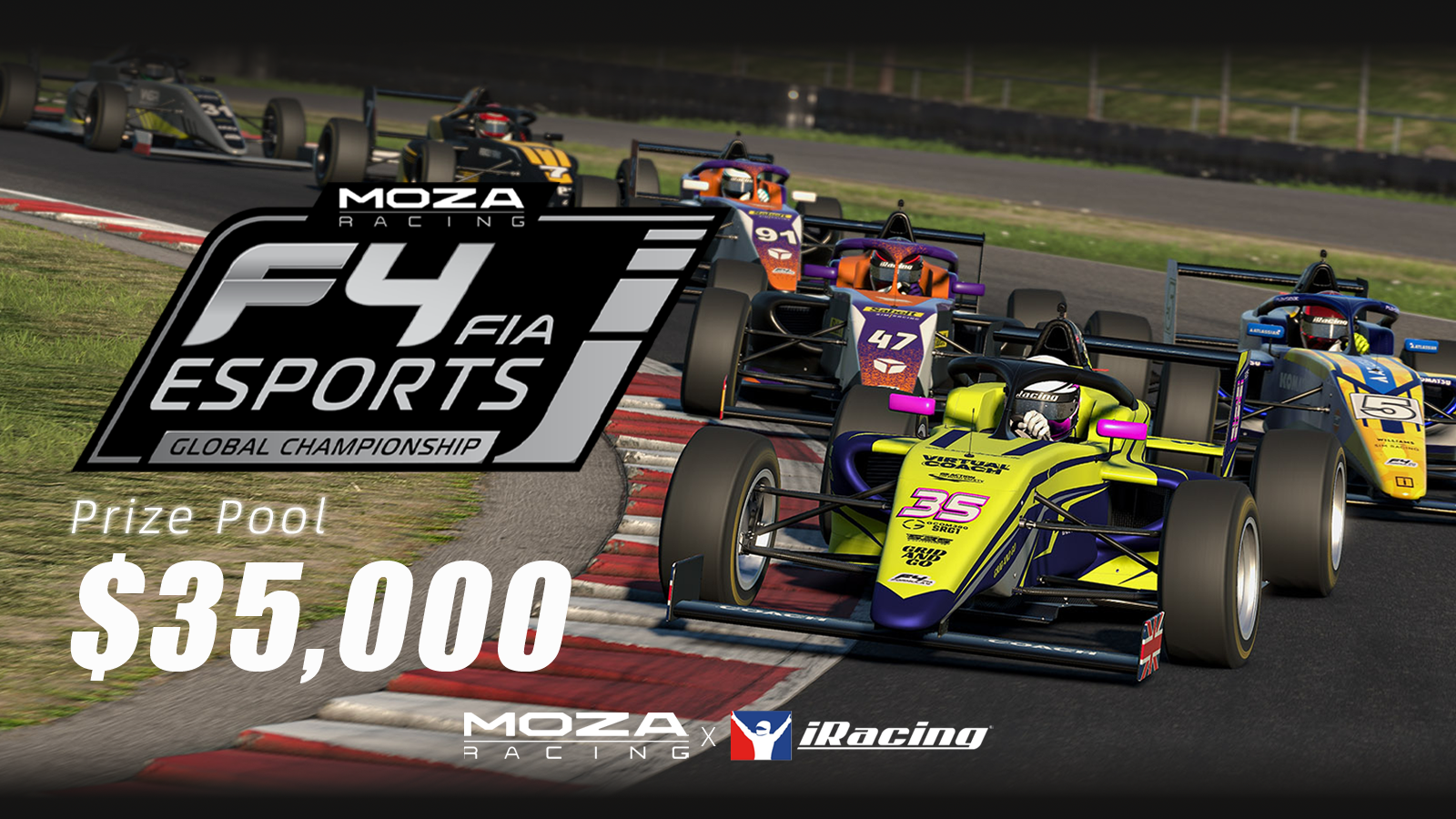 MOZA Racing Returns as the Title Sponsor of the FIA F4 Global Esports Championship 2026
