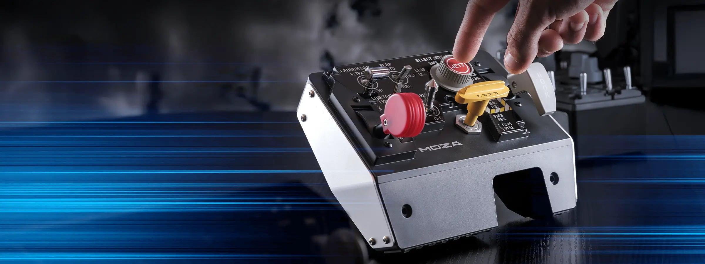 Control Label Racing Flight Simulator Control Panels | MOZA Racing EU
