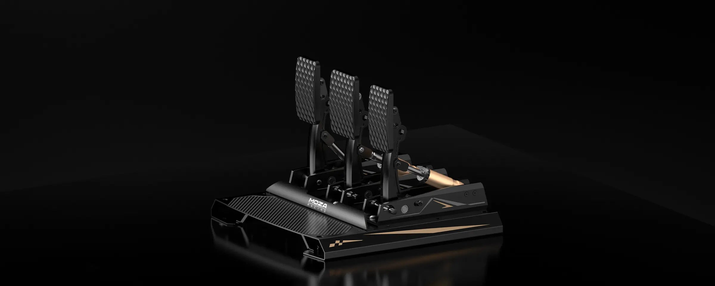MOZA CRP2 Load Cell Pedals – Nekompromisní přesnost pro profesionály