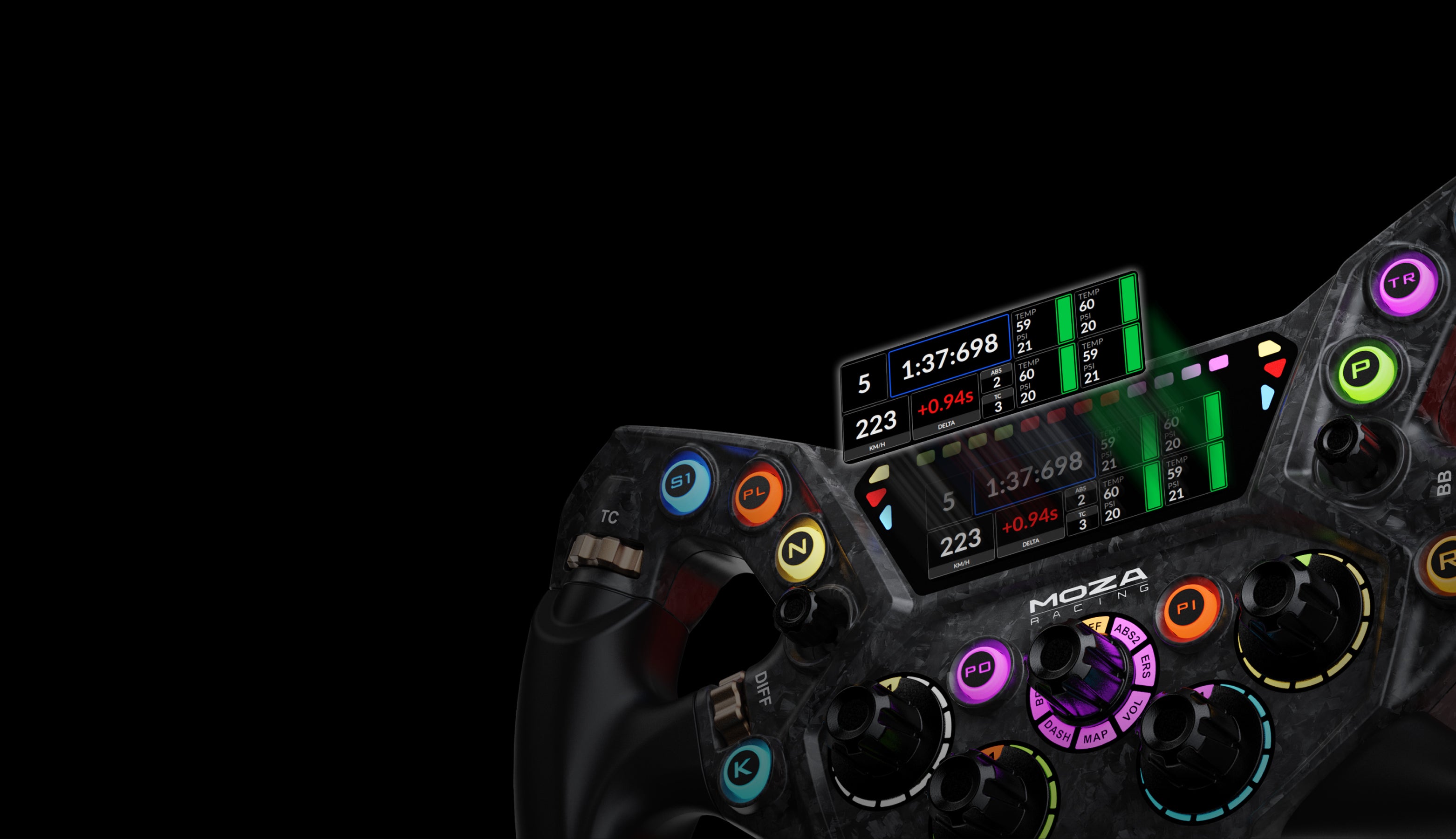 Moza Ks Button Guide.pdf Volant KS Pro de MOZA | Interface utilisateur personnalisée et système ...
