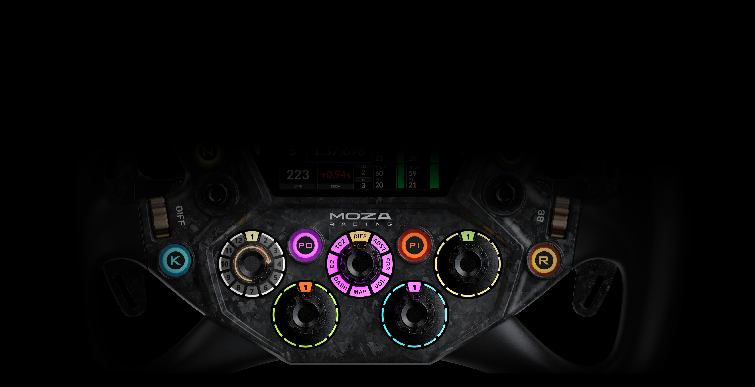 Moza Ks Button Guide.pdf Volant KS Pro de MOZA | Interface utilisateur personnalisée et système ...