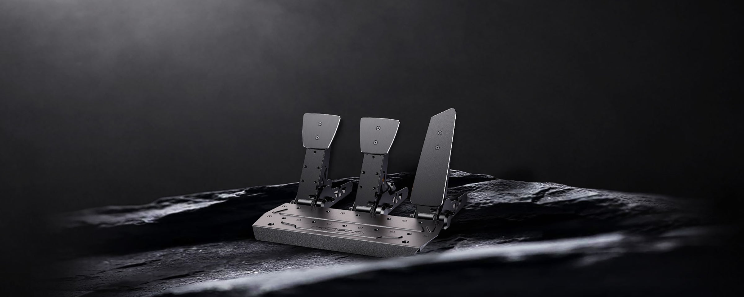 MOZA SR-P Pedals – Konstrukce z vysokopevnostní oceli