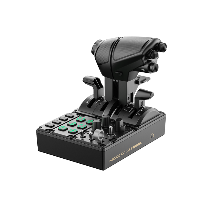 MOZA MTQ Throttle Quadrant | Modular Levers & Quad-Axis Precision ...