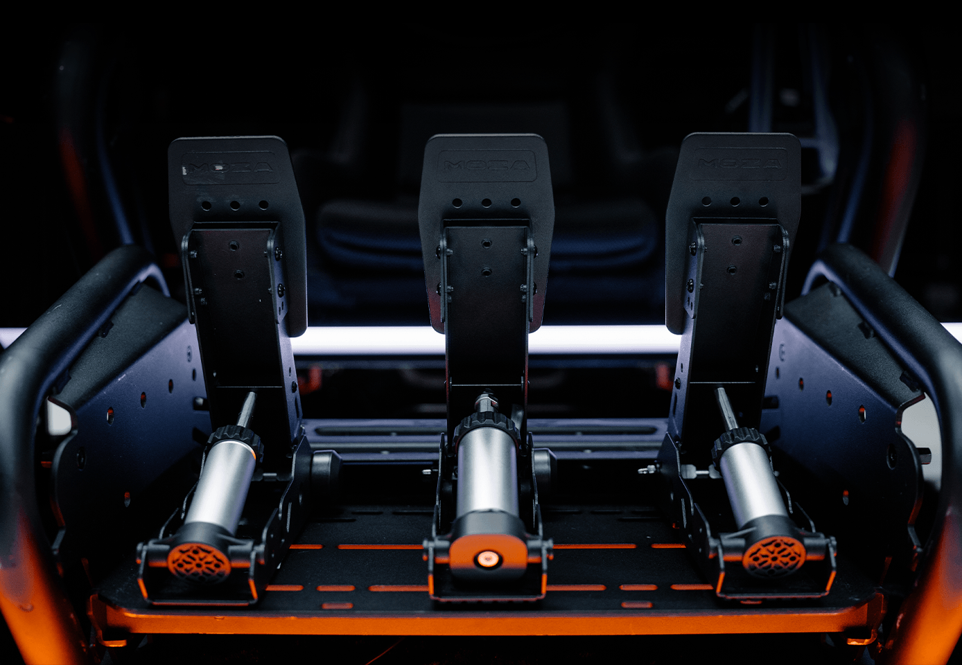 MOZA SRP2 Pedals – 100kg vysoce přesný Load Cell snímač