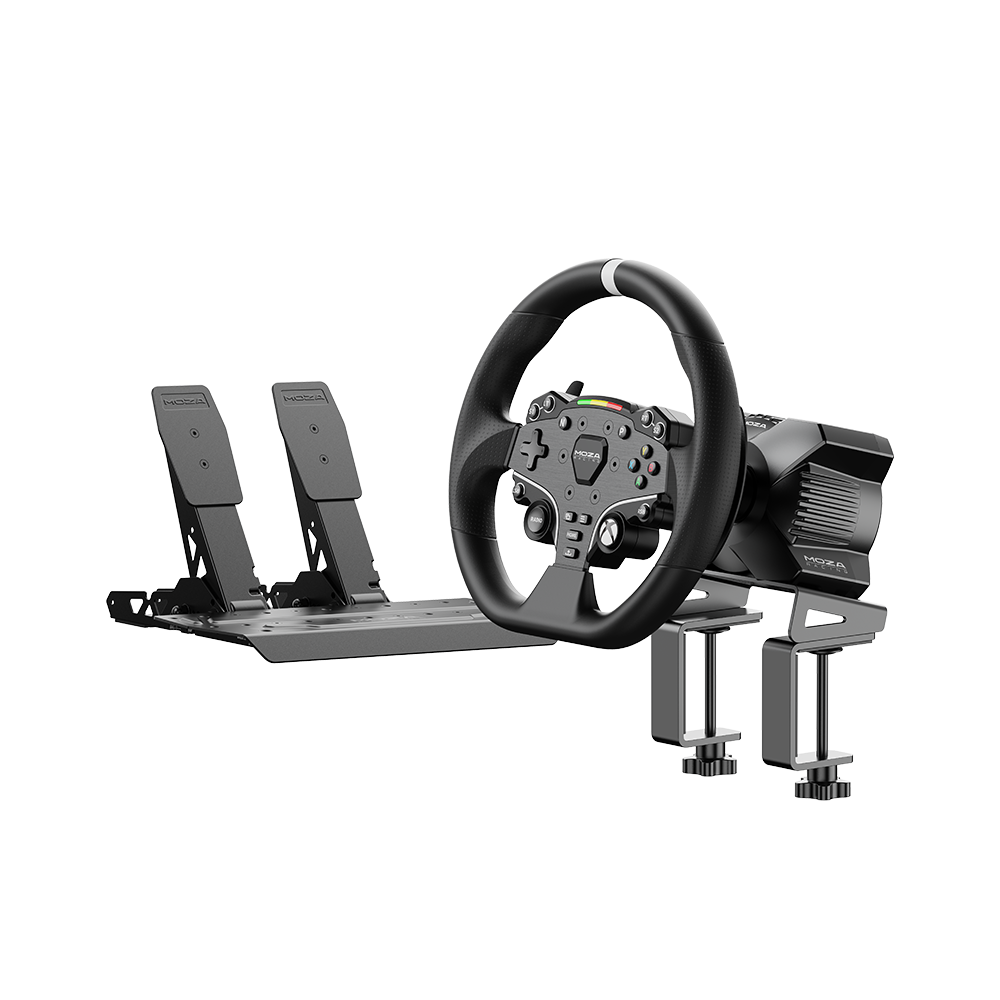 MOZA R3 Racing Wheel and Pedals for Xbox & PC