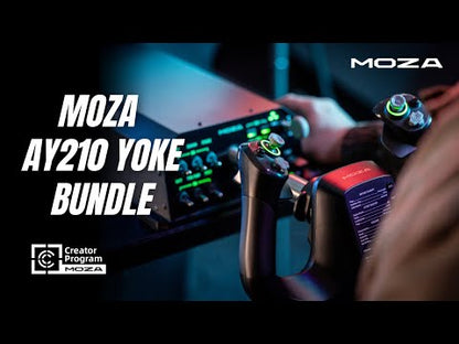 MOZA AY210 Force Feedback Yoke Bundle
